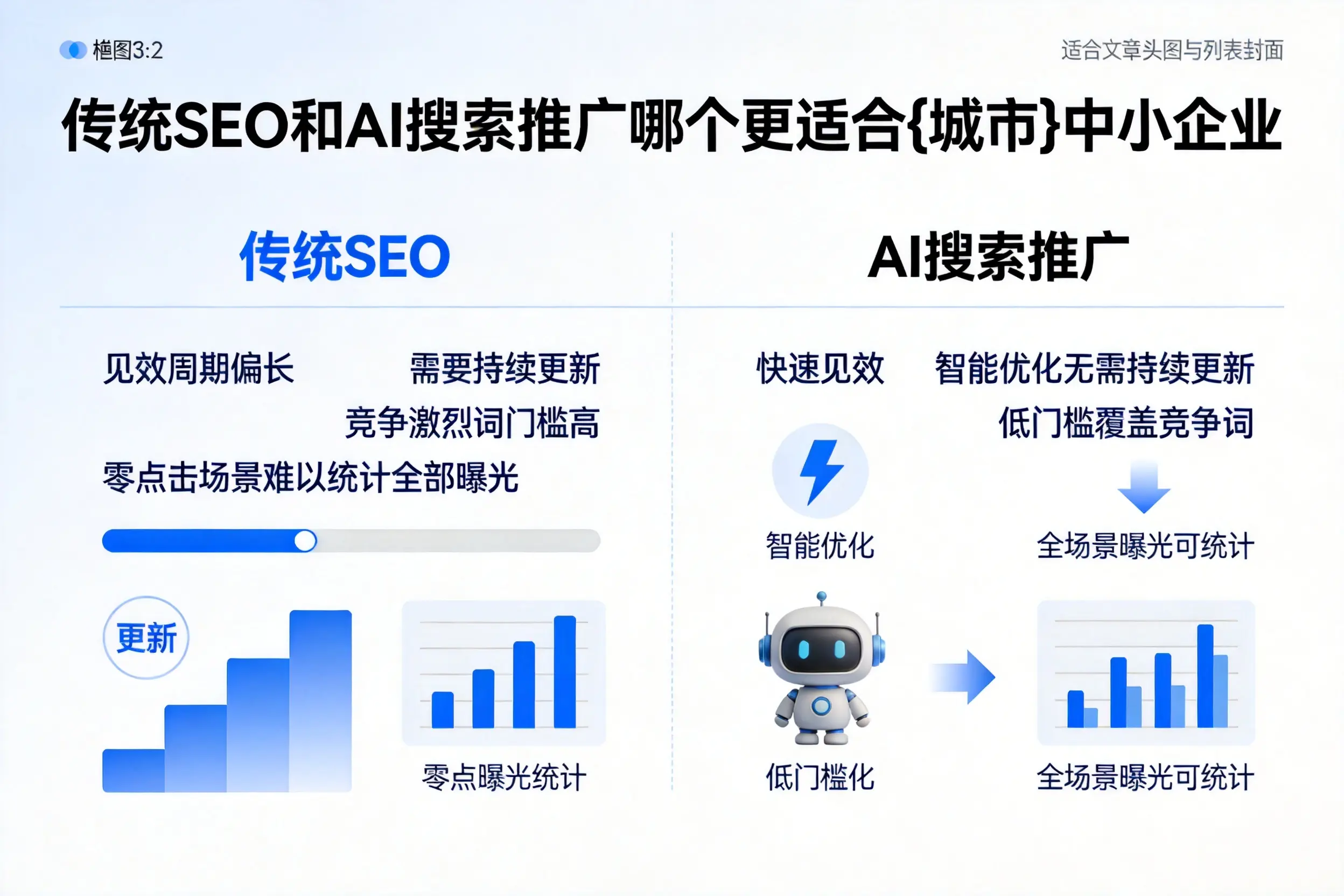 传统SEO和AI搜索推广哪个更适合上饶中小企业