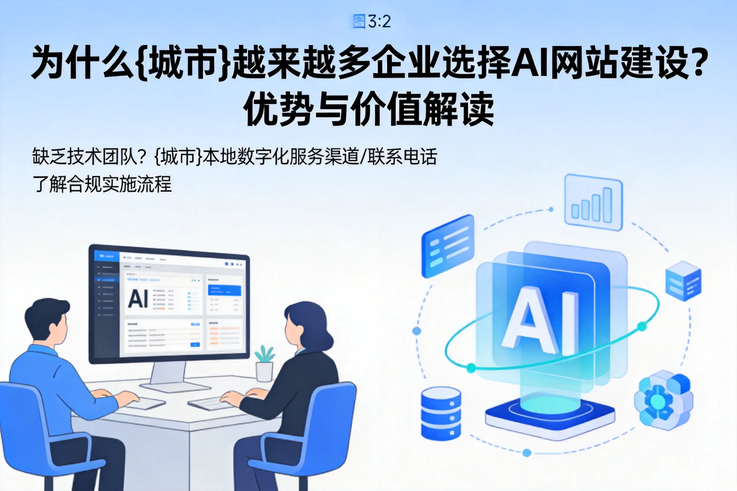为什么上饶越来越多企业选择AI网站建设？优势与价值解读