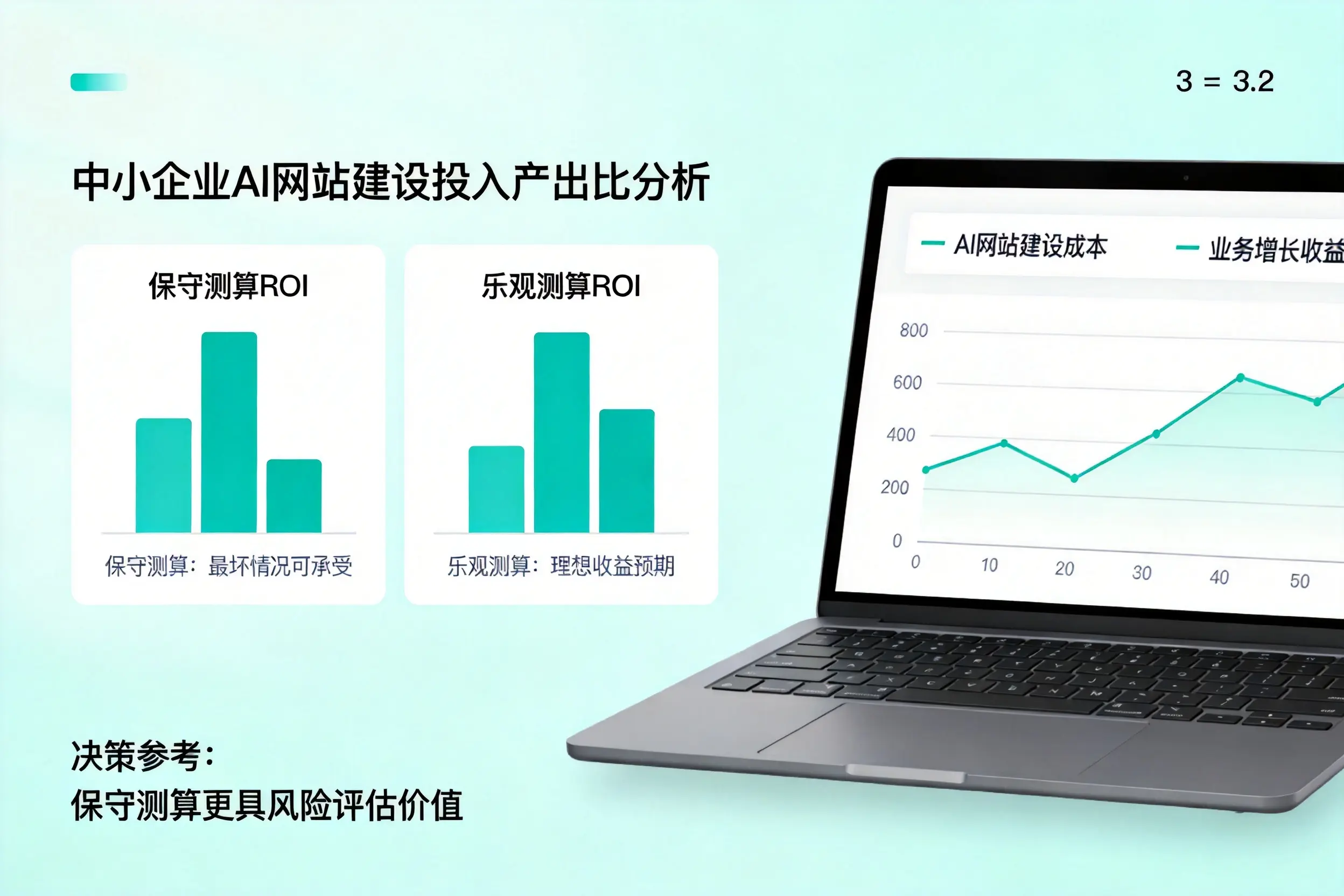 上饶中小企业AI网站建设投入产出比怎么算？先看这份分析